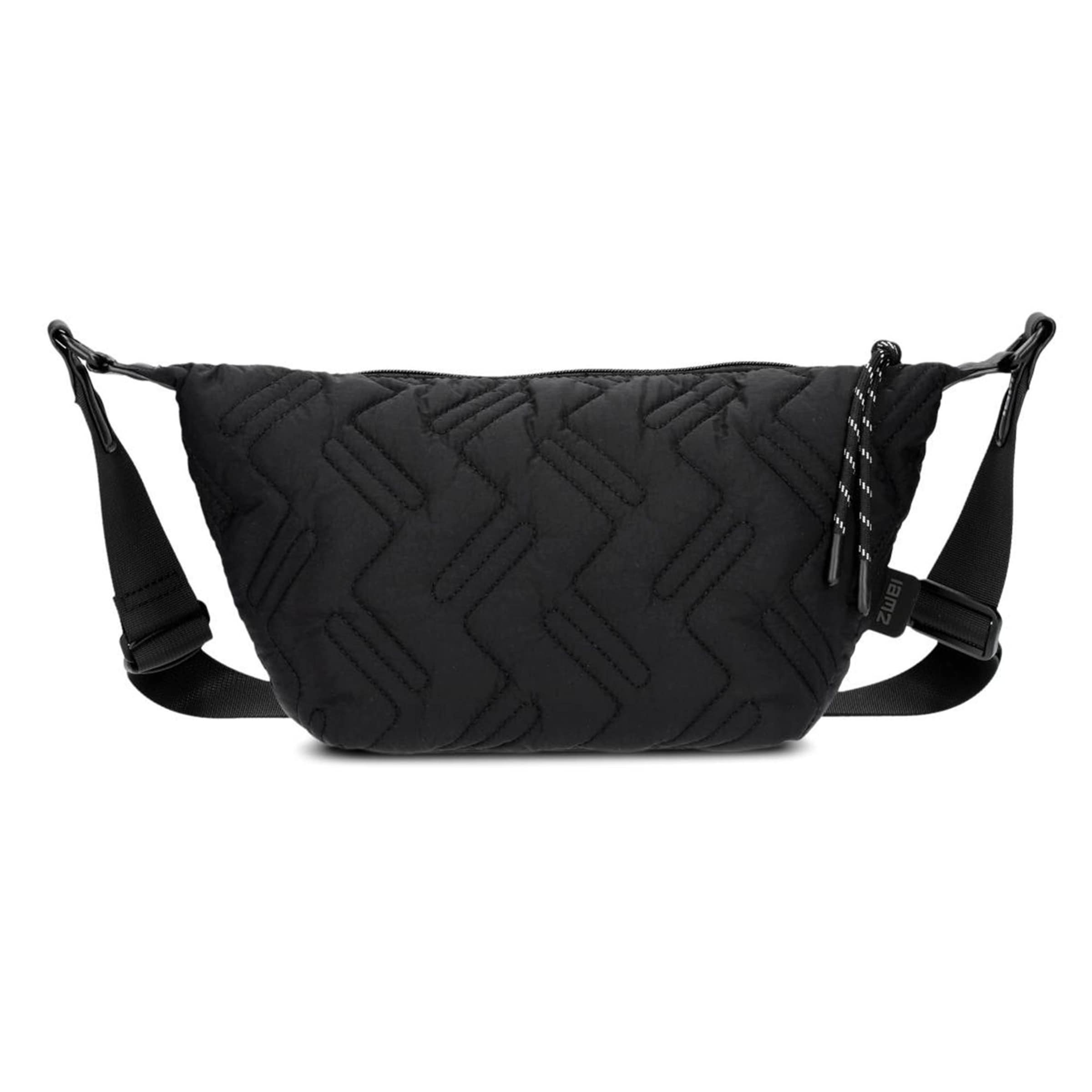 ZWEI Schoudertas 'Cleo' in Zwart: voorkant