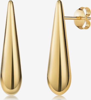 Pure Schmuck Ohrringe 'Pure Drop' in Gold: Vorderseite