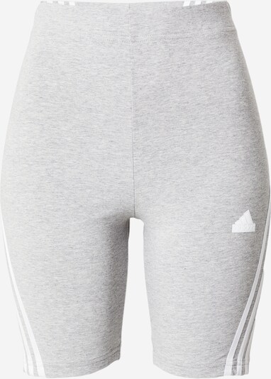 ADIDAS SPORTSWEAR Спортен панталон 'Future Icons' в сив меланж / бяло, Преглед на продукта
