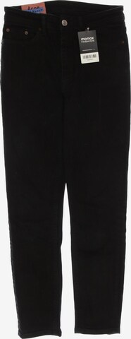 Acne Studios Jeans 26 in Schwarz: predná strana