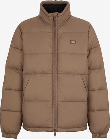 Geacă de iarnă 'WALDENBURG' de la DICKIES pe maro: față