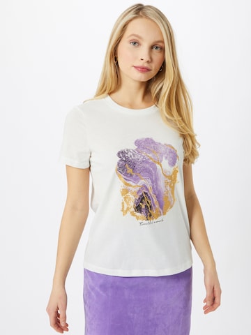 T-shirt 'ANAIS' VERO MODA en blanc : devant