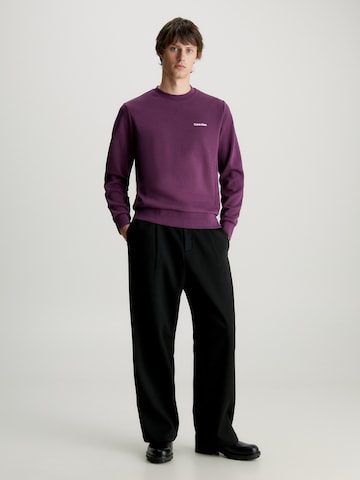 Calvin Klein Sweatshirt in Purple