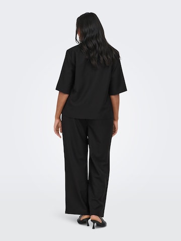 Wide Leg Pantalon à pince 'CARBaia' ONLY Carmakoma en noir