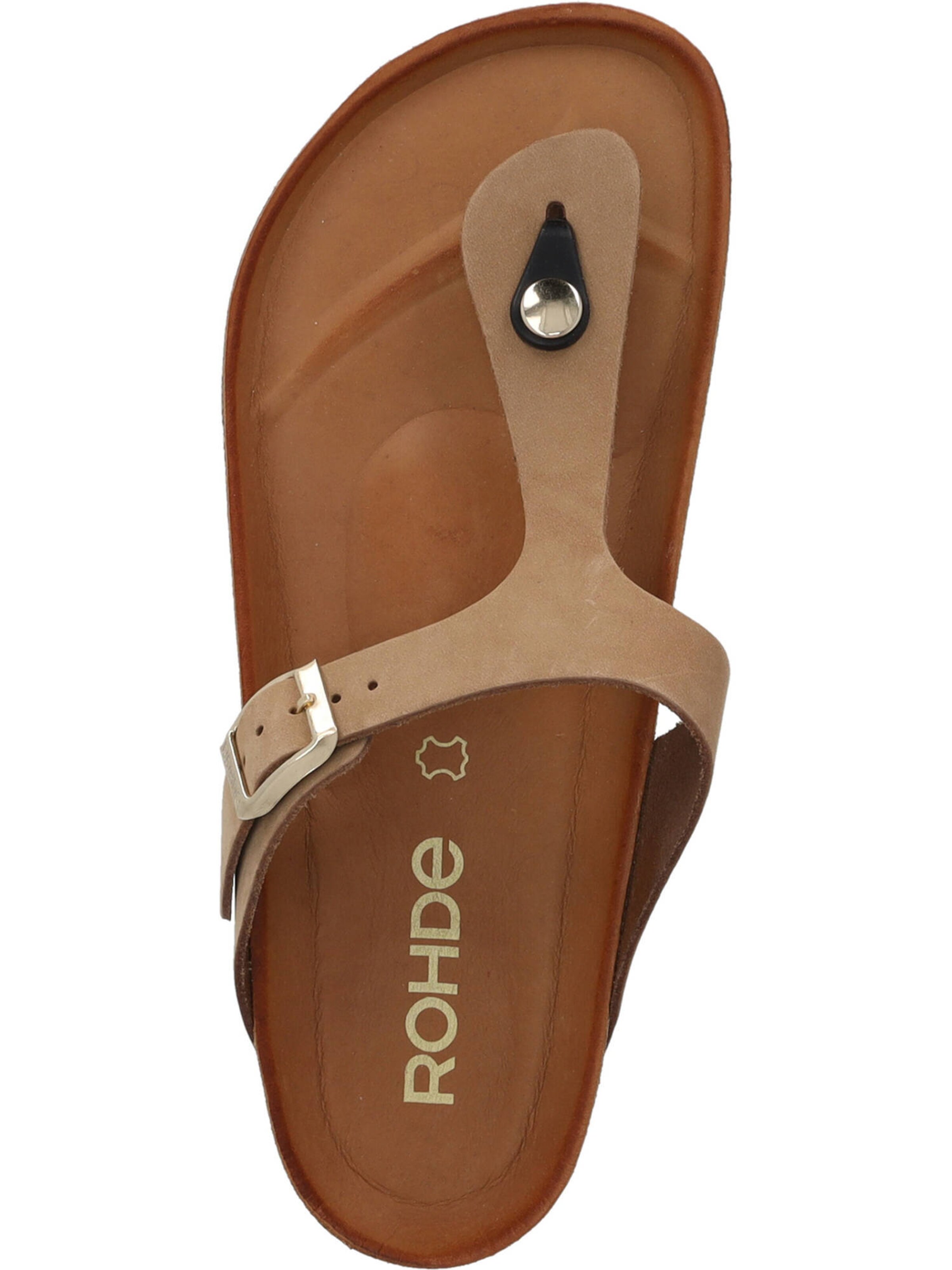 ROHDE T-Bar Sandals '5642' in Brown