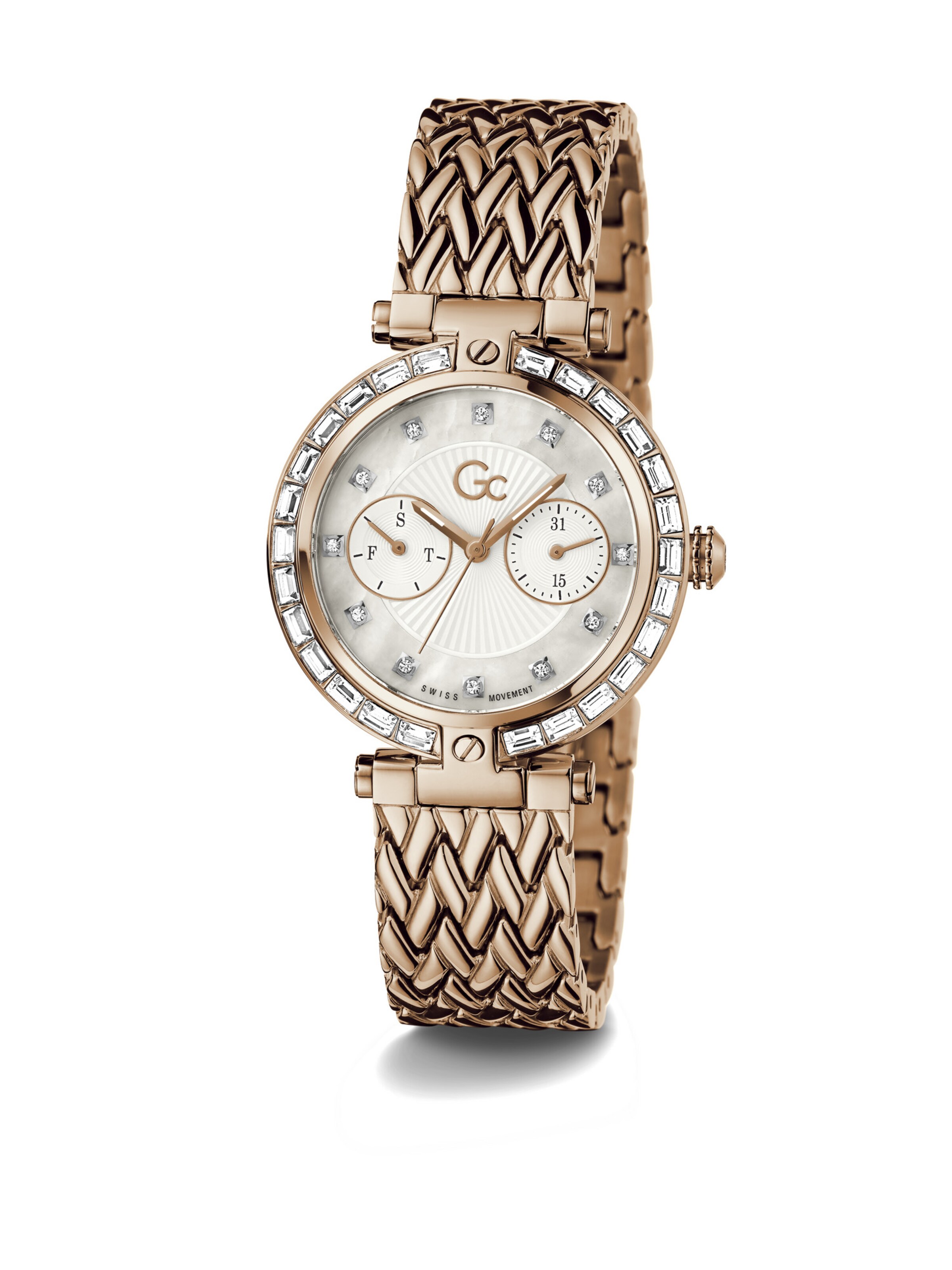 Gc Analog Watch 'Vogue' in Gold