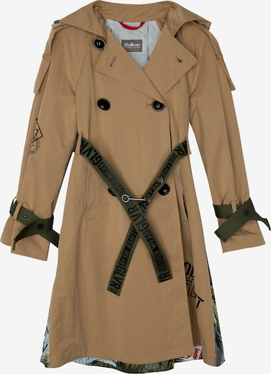 Gulliver Trenchcoat in beige / khaki / mischfarben / schwarz, Produktansicht