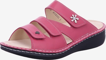 Finn Comfort Mules 'Grenada' in Pink: front