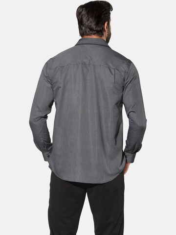 Jan Vanderstorm Comfort fit Overhemd 'Jorland' in Blauw