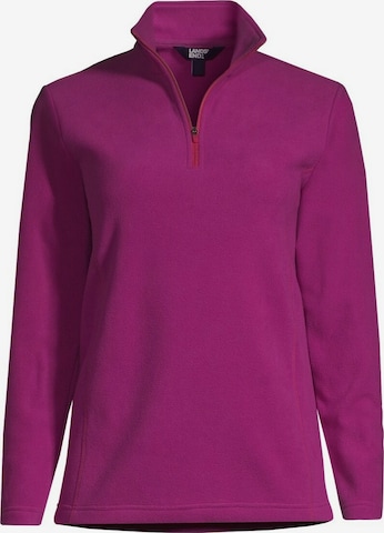 Lands‘ End Sweater in Purple: front