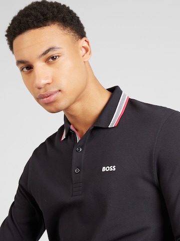 BOSS Green - Camiseta 'Plisy' en negro