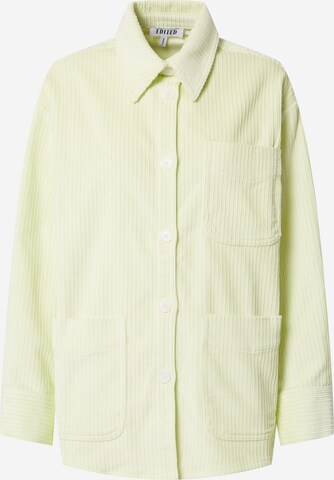 EDITED Prehodna jakna 'Akemi' | zelena barva: sprednja stran