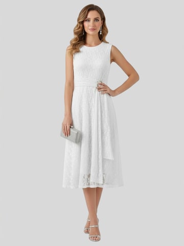 LapaPlus Cocktailklänning 'Women Dress' i vit: framsida