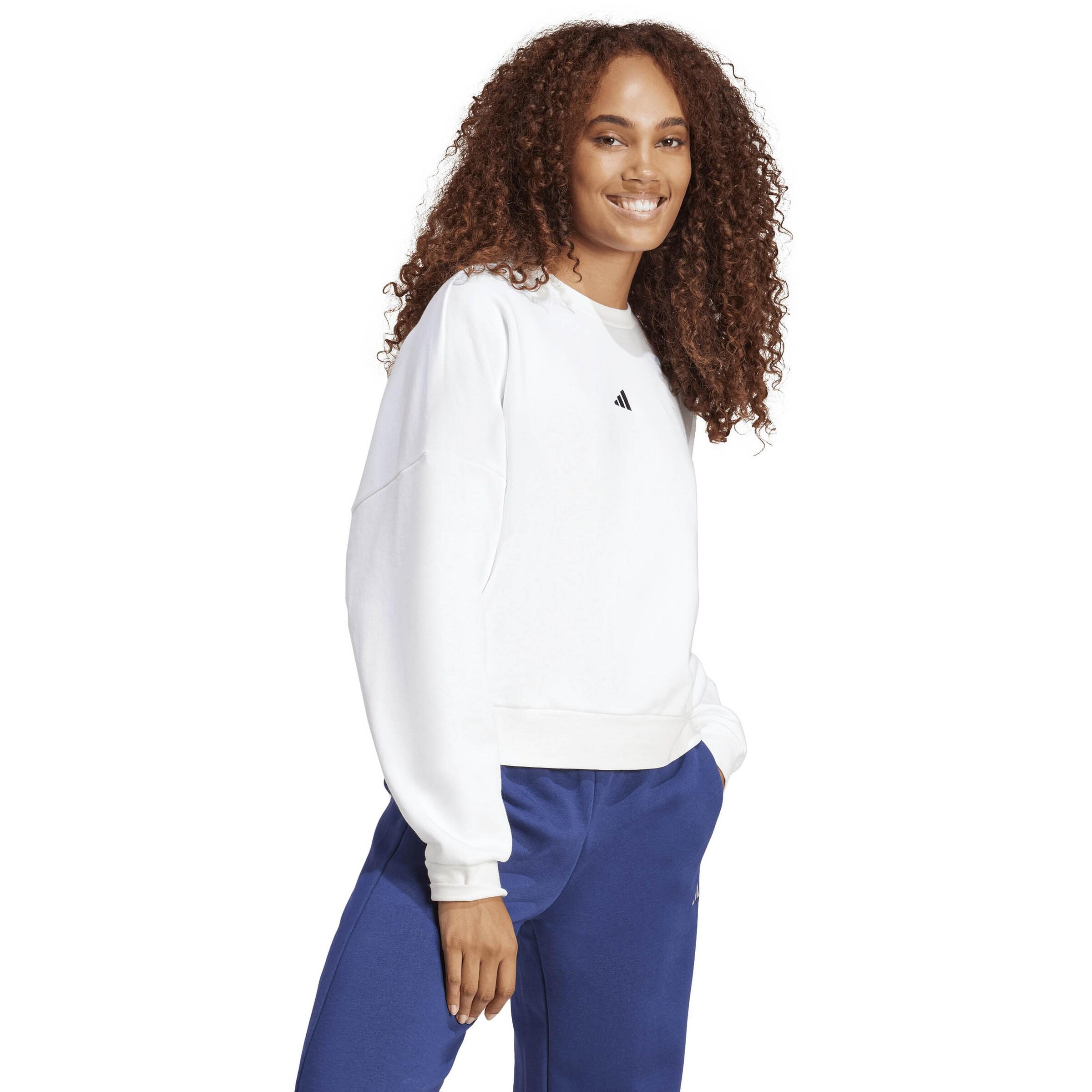 ADIDAS SPORTSWEAR Športová mikina - Biela
