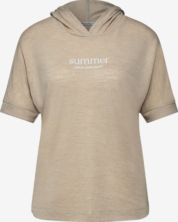 STREET ONE Shirt in Beige: front