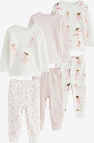 rožinė Next Miego kostiumas: priekis