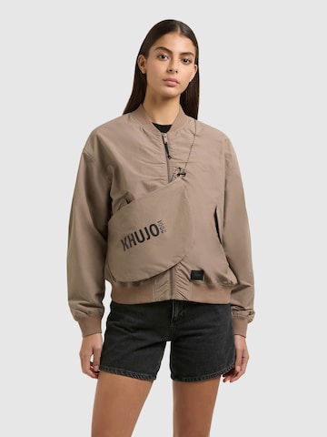 khujo Between-Season Jacket 'Facee' in Brown