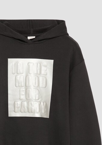 Sweat-shirt s.Oliver en noir