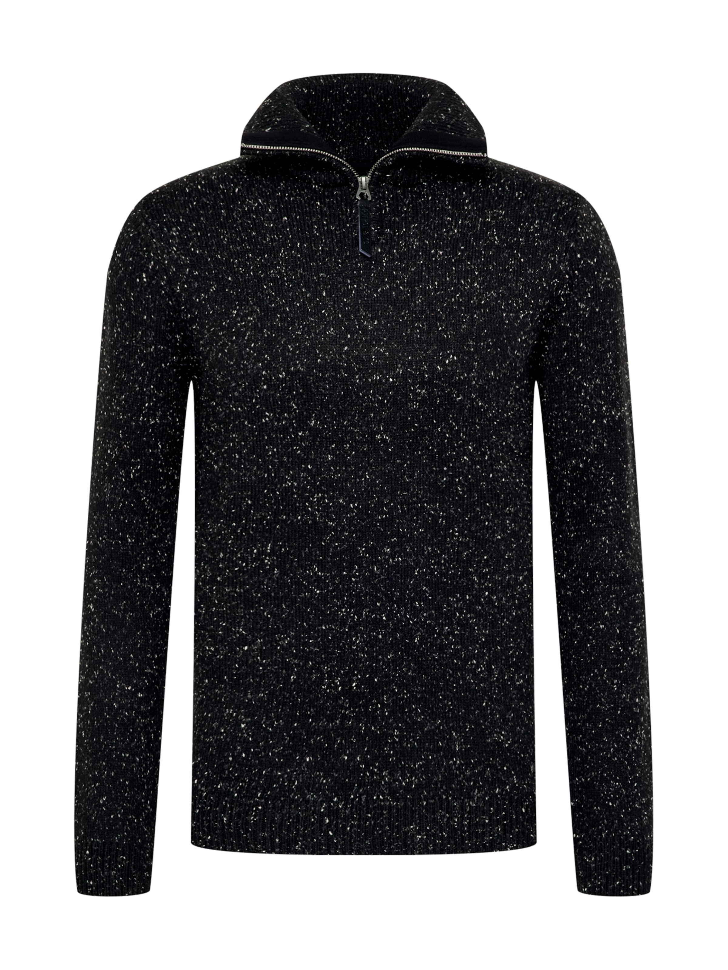 Petrol Industries Sweater in Black: front