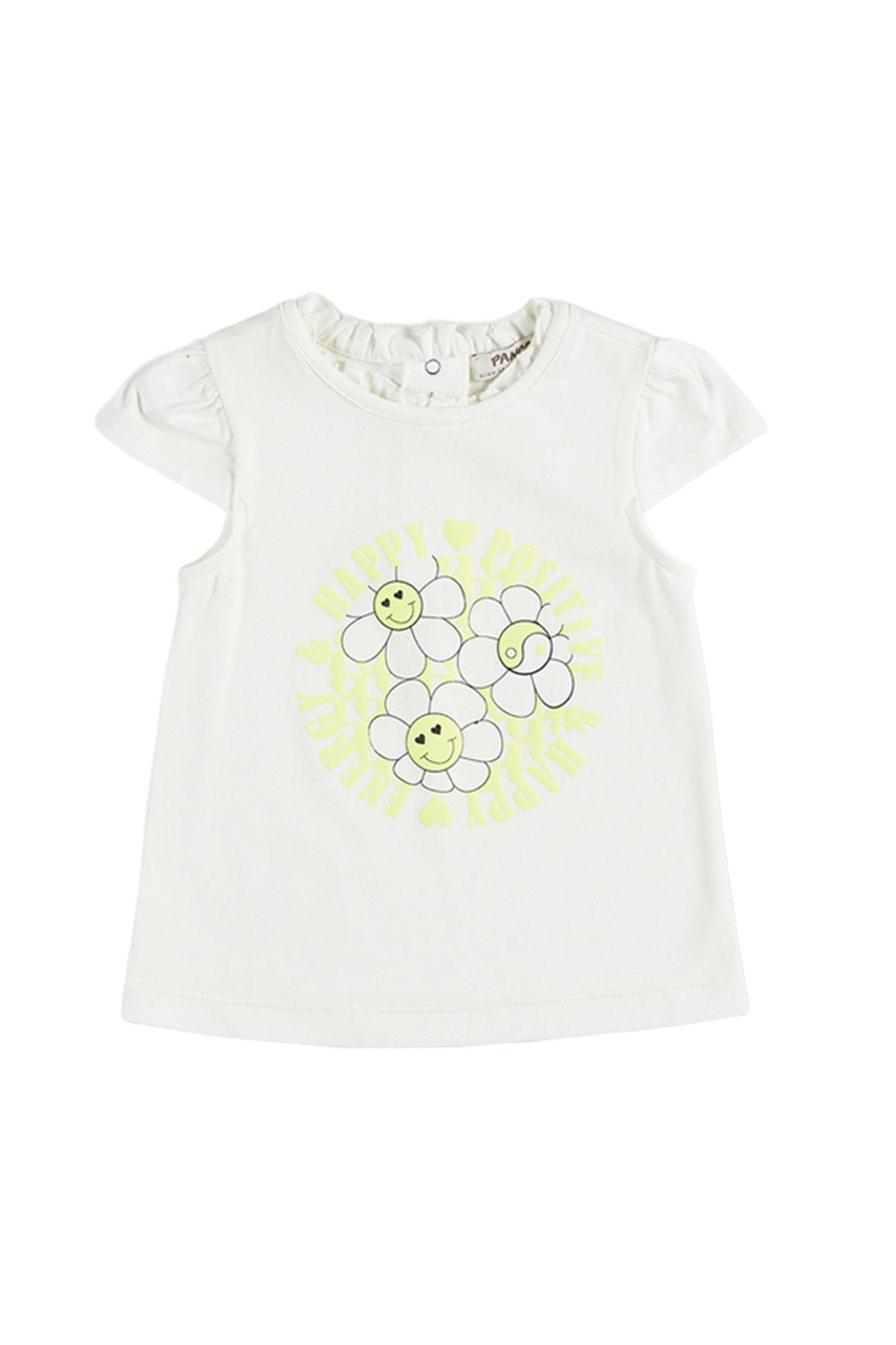 T-Shirt Panço en beige : devant