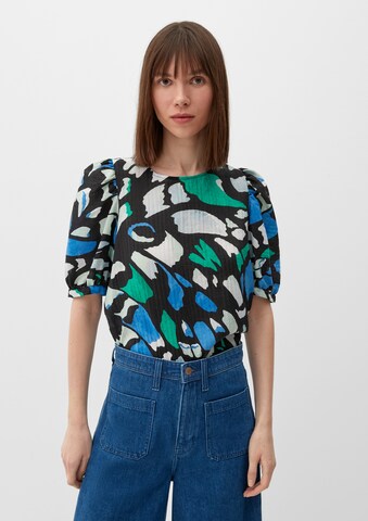 s.Oliver - Blusa em preto: frente