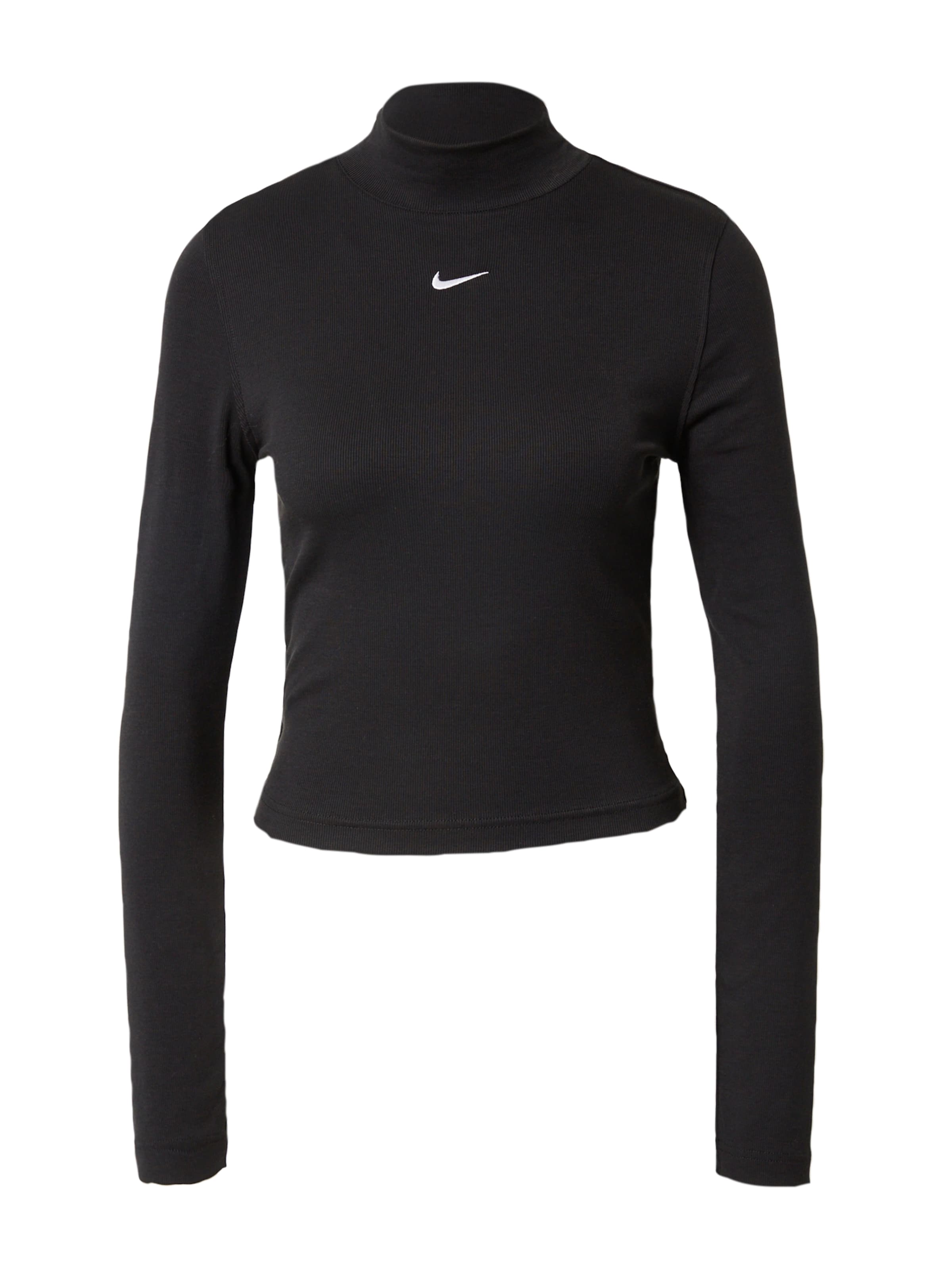Nike Sportswear Shirt 'Essential' in Schwarz: Vorderseite