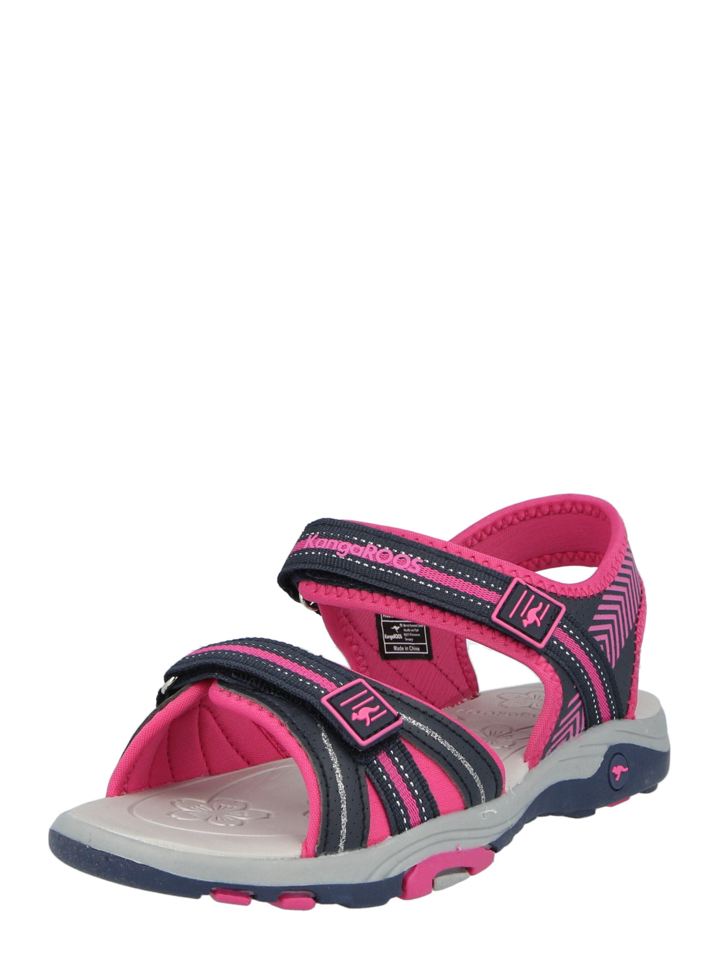 Kinder Teens (Gr. 140-176) KangaROOS Sandalen in Blau, Dunkelpink - LC56848 Kinder Teens (Gr. 140-176) KangaROOS Sandalen in Blau, Dunkelpink - LC56848