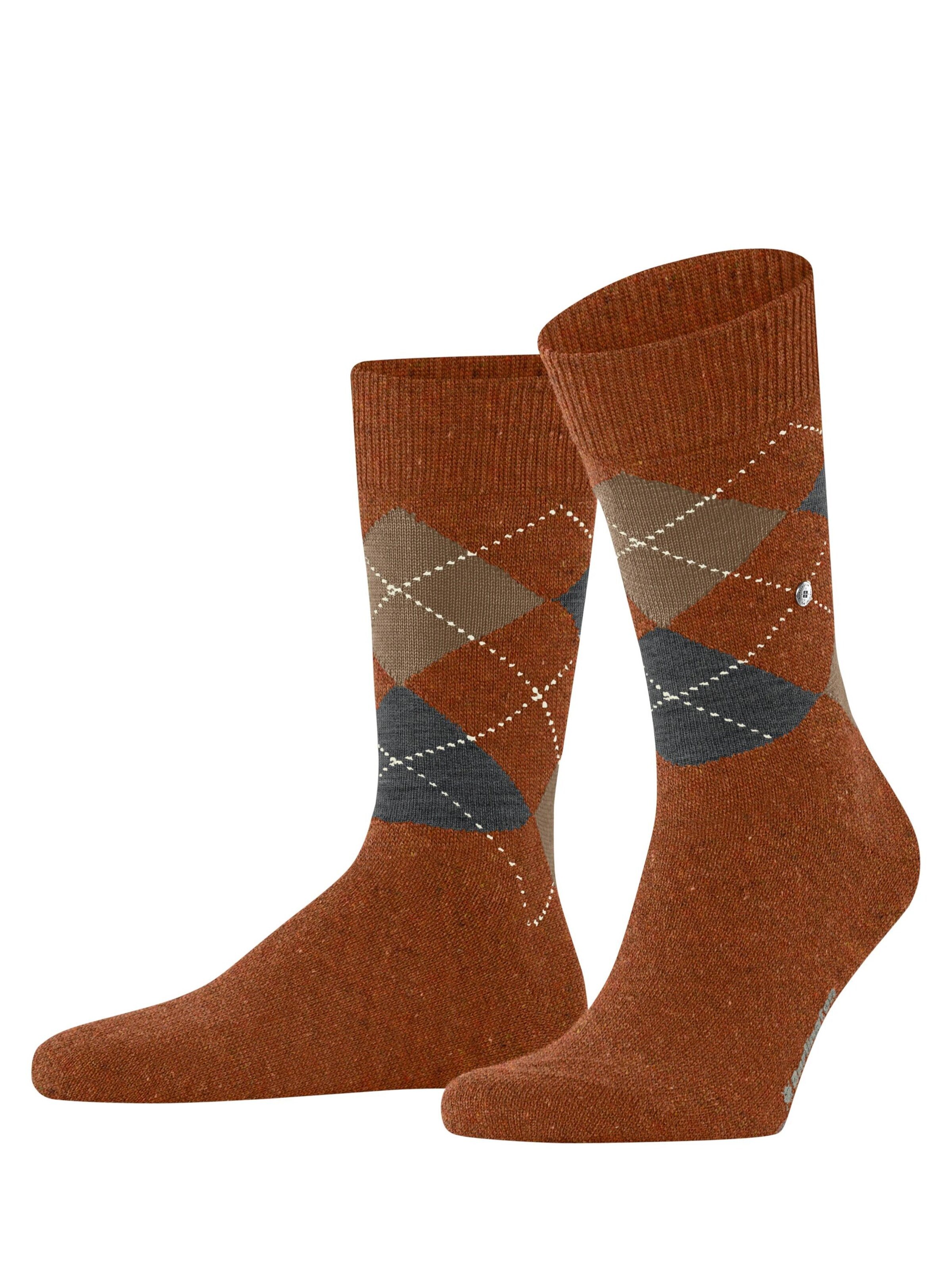 BURLINGTON Socks 'Dundee' in Red: front