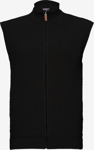Felix Hardy Knit cardigan in Black: front