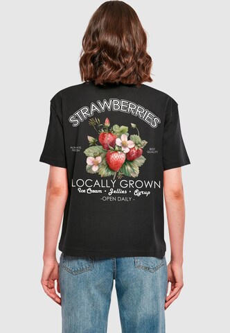 Cloud5ive Shirt 'Locally Grown' in Black: front