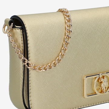 U.S. POLO ASSN. Crossbody Bag in Gold