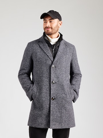 s.Oliver Prehoden plašč | siva barva: sprednja stran