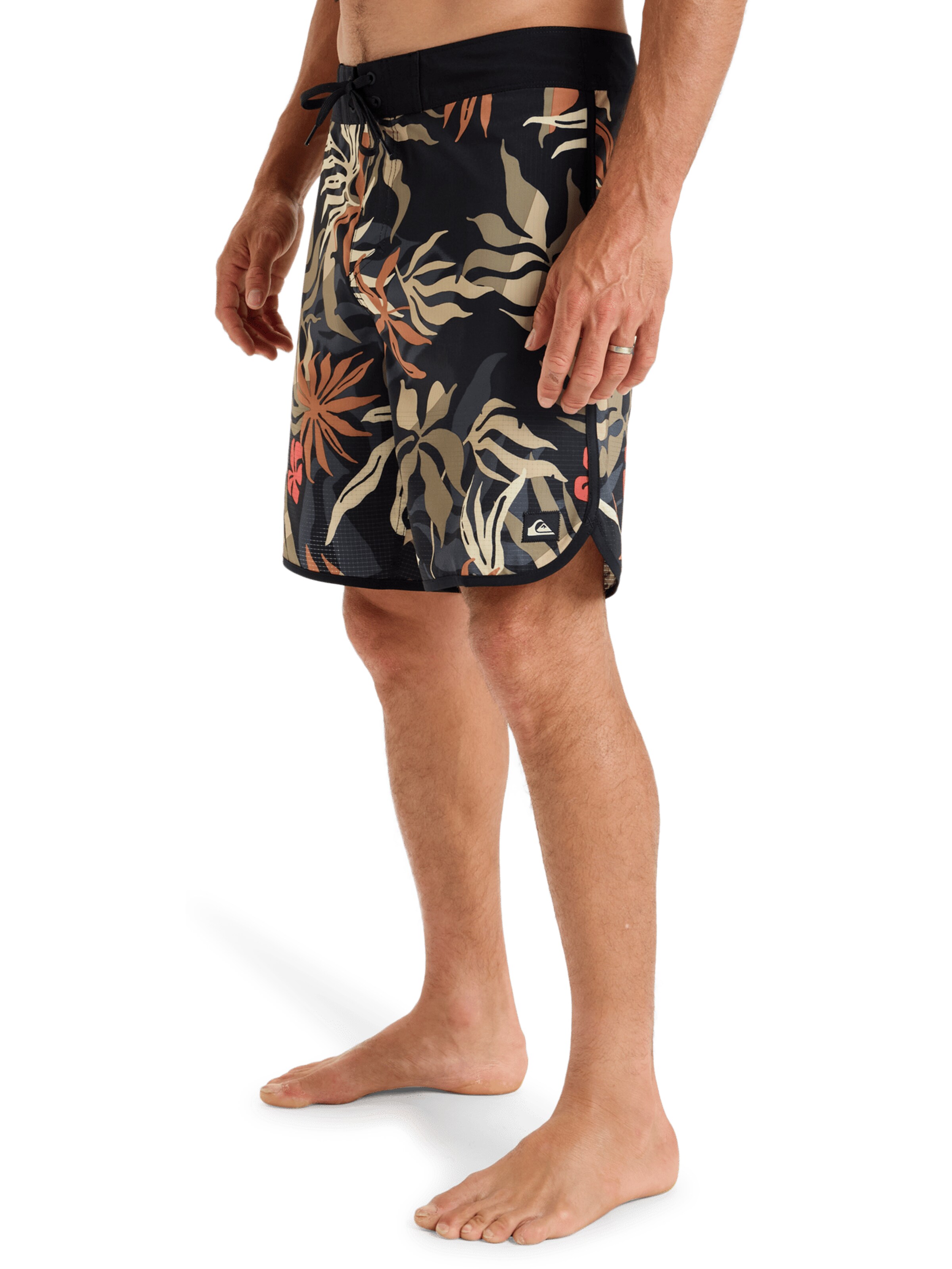 QUIKSILVER Boardshorts 'Scallop 19' in Schwarz