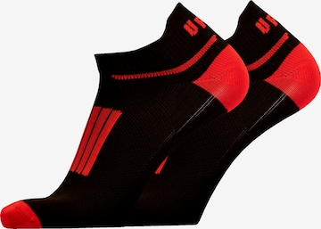 UphillSport Sportsocken 'FRONT LOW' in Rot: predná strana