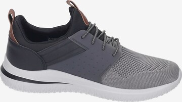 SKECHERS Rövid szárú sportcipők 'Delson 3.0' - szürke