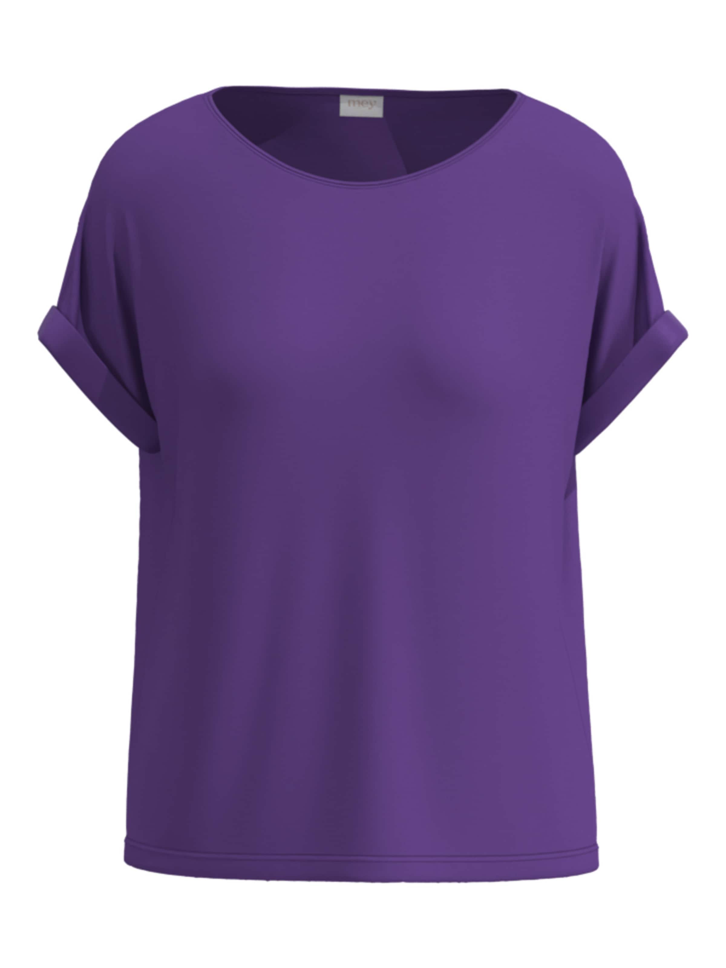 Mey Pajama shirt 'Pure Chic' in Purple: front