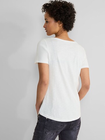 T-shirt 'Gerda' STREET ONE en blanc