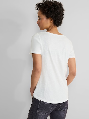 STREET ONE - Camiseta 'Gerda' en blanco