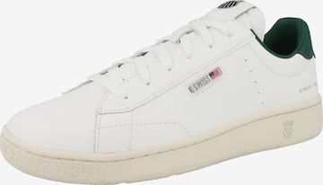 Baskets basses 'Slammklub' K-SWISS en blanc : devant