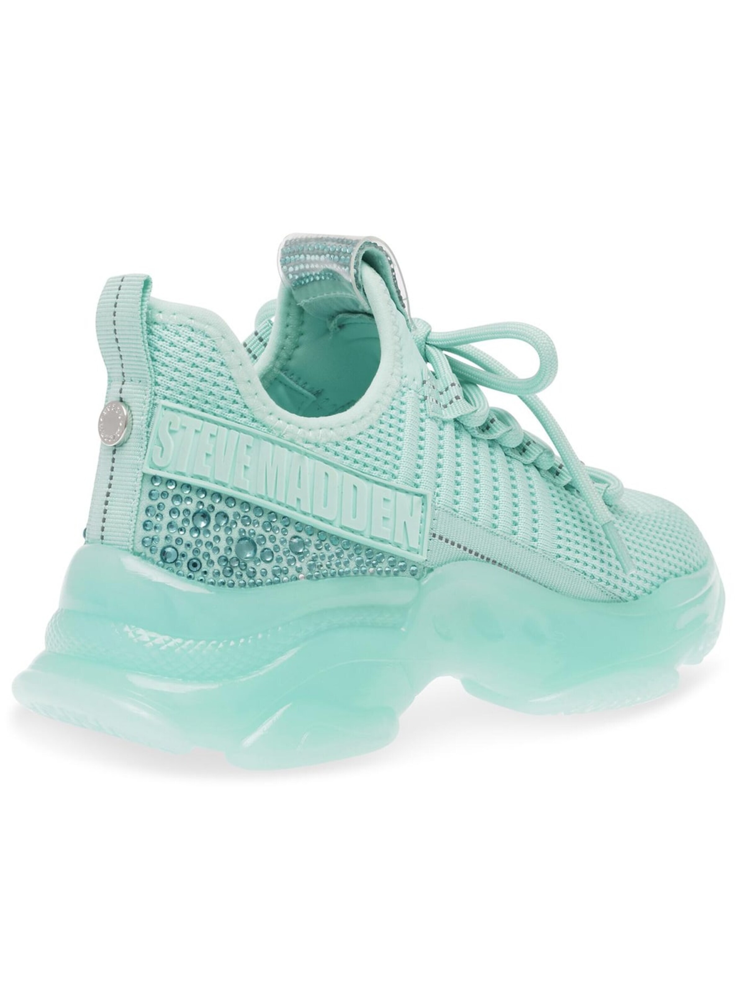 STEVE MADDEN Buty sportowe sznurowane 'W Maxilla-R Aruba Blue Shoes' w kolorze zielony