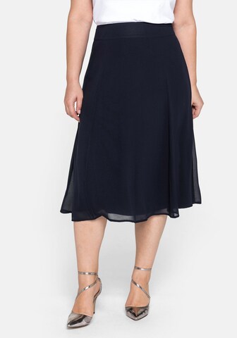 SHEEGO Skirt in Blue: front