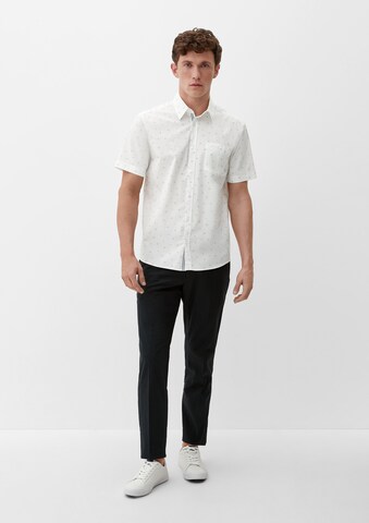 Coupe regular Chemise s.Oliver en blanc