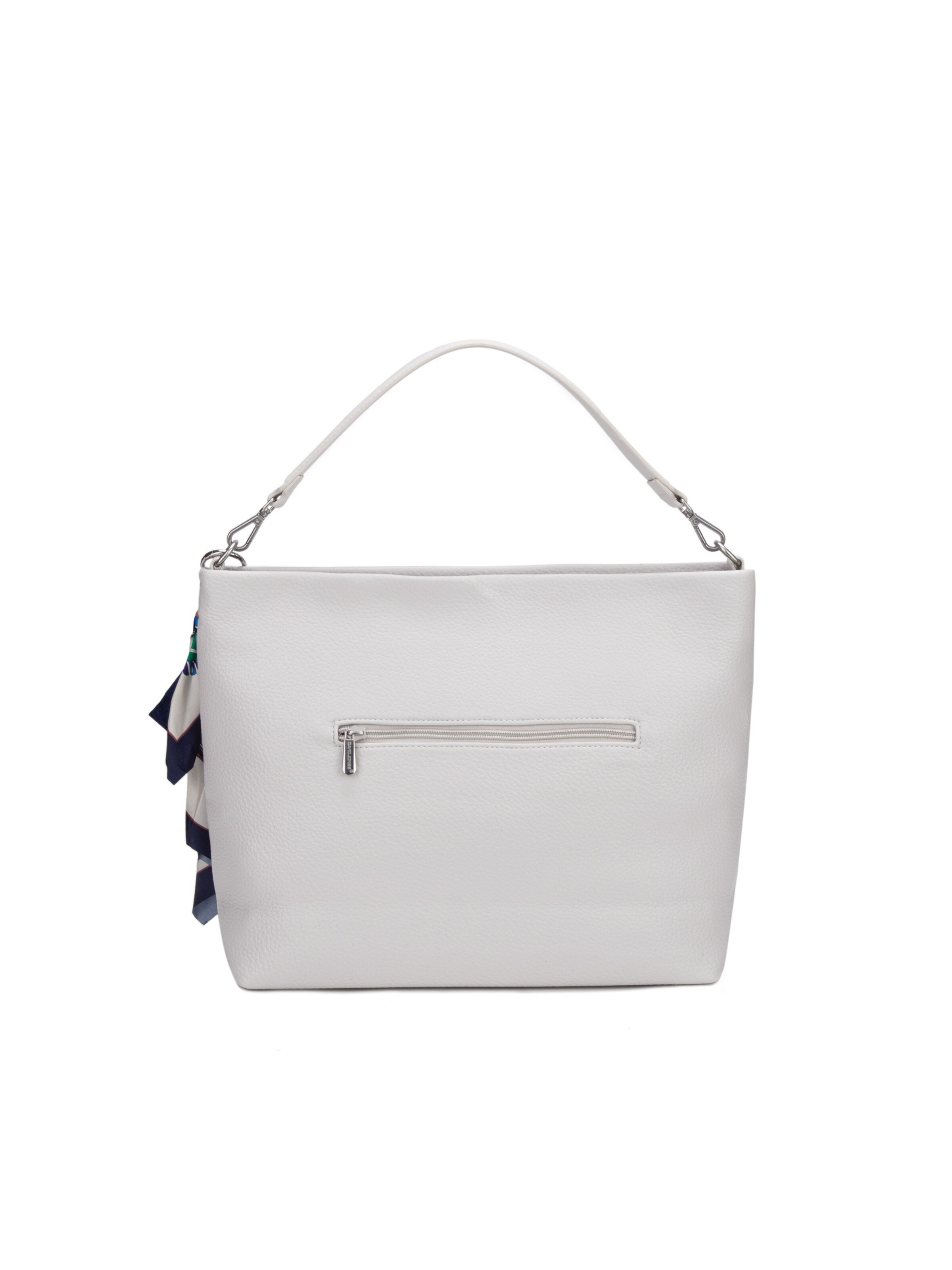Borsa a spalla 'Borsa Hobo David Jones con Foulard Multicolore e Charm' di David Jones in beige