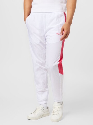 Sergio Tacchini Tapered Sporthose 'ORTICA' in Weiß: predná strana