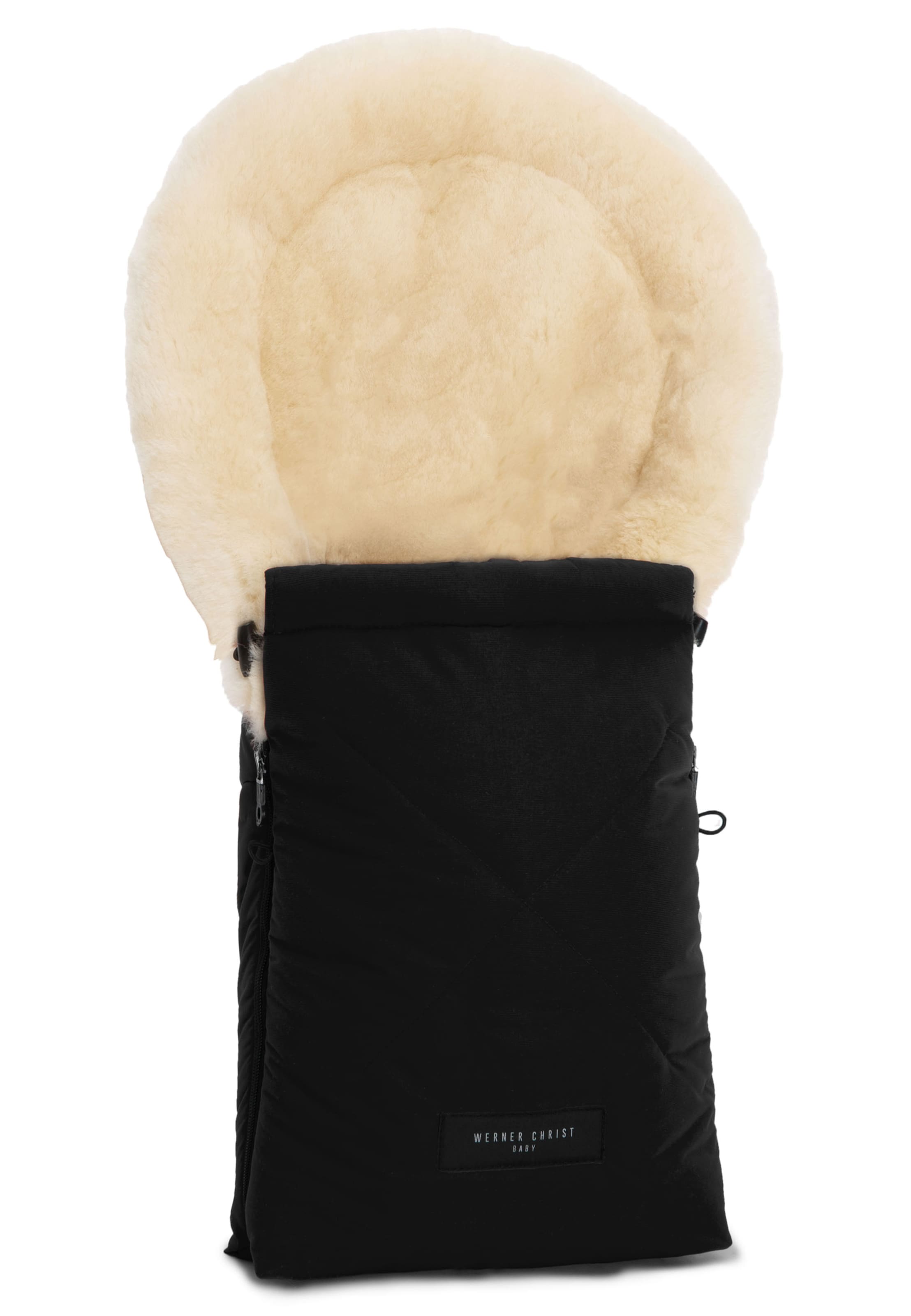 Werner Christ Baby Kinderwagen-Zubehör 'OSLO' in Schwarz: Vorderseite