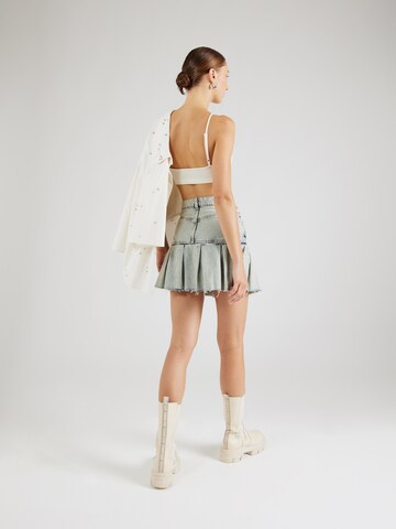 Monki - Falda en azul