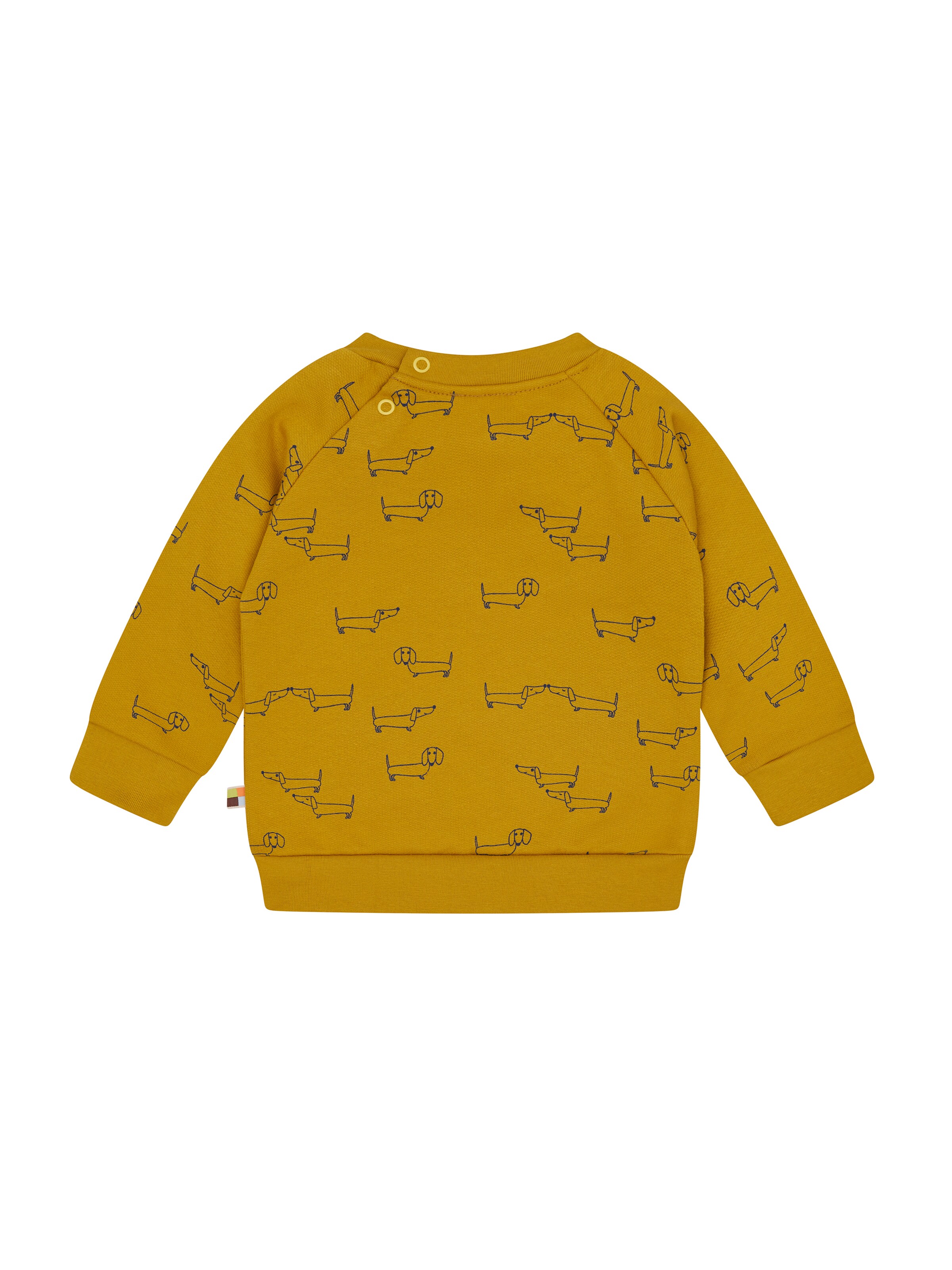 loud + proud Sweater 'Dackel' in Yellow