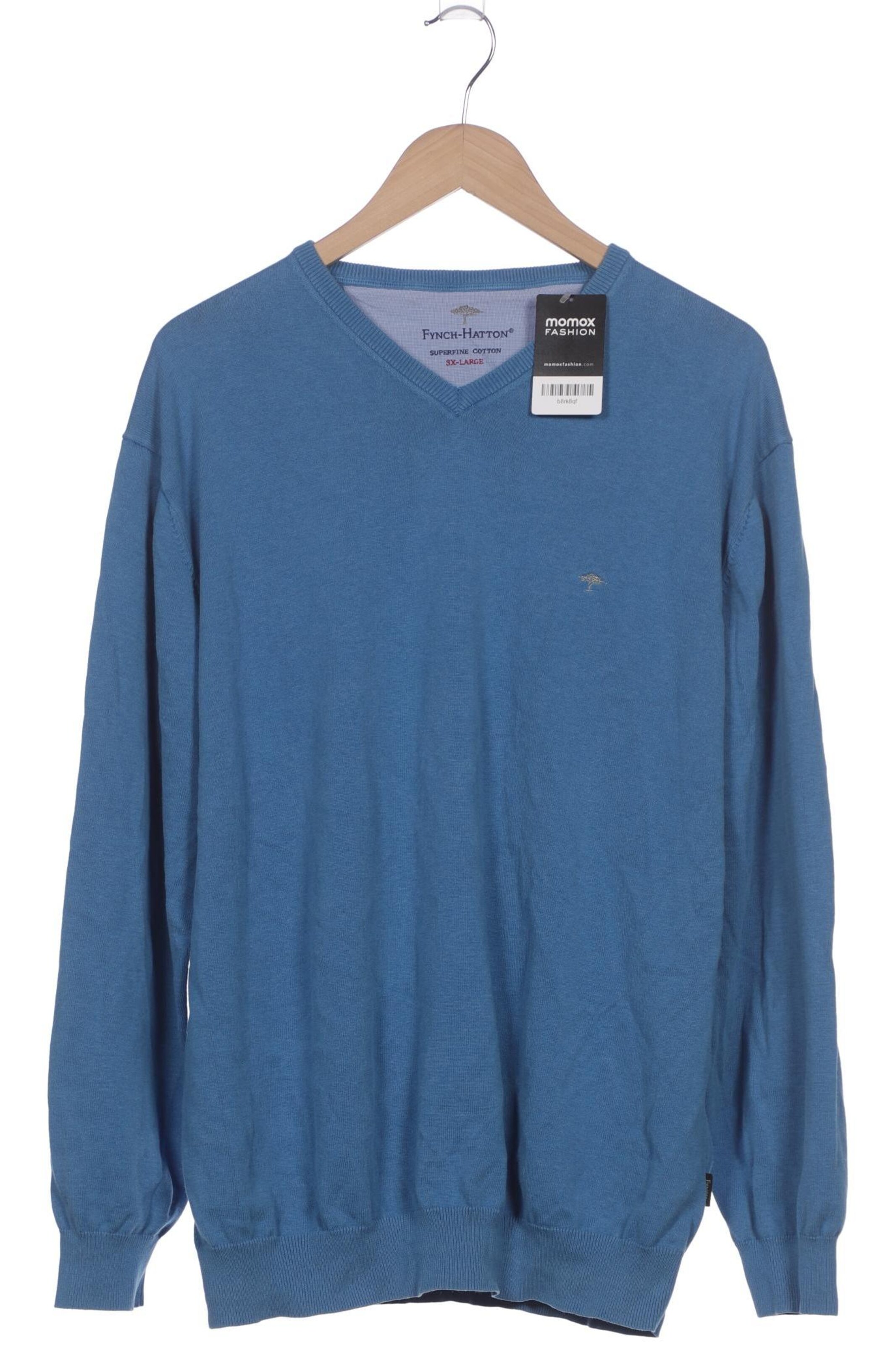 FYNCH-HATTON Pullover in XXXL in blau, Produktansicht
