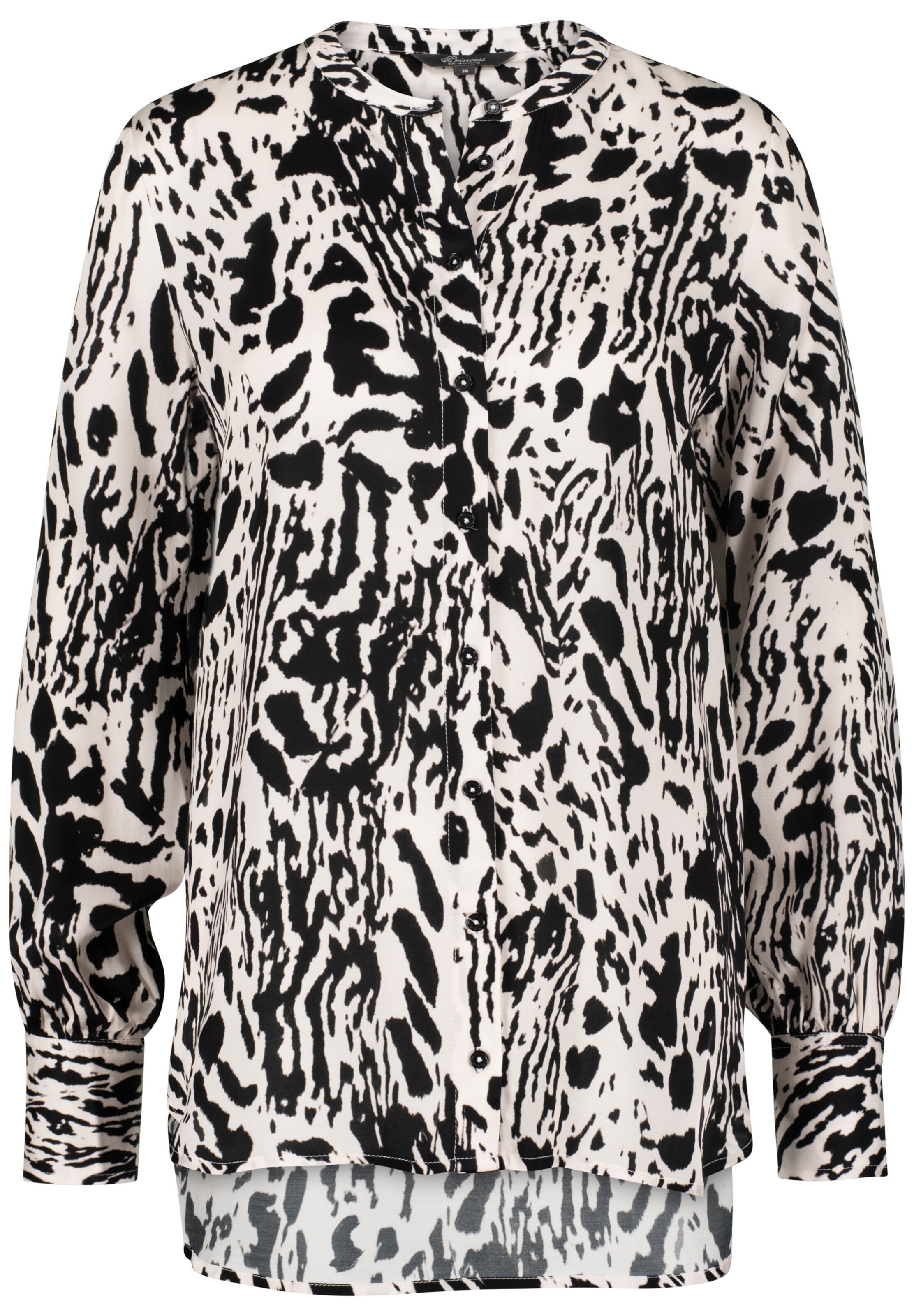 Frauen Große Größen PRINCESS GOES HOLLYWOOD Bluse in Schwarz, Weiß - DF23062 Frauen Große Größen PRINCESS GOES HOLLYWOOD Bluse in Schwarz, Weiß - DF23062