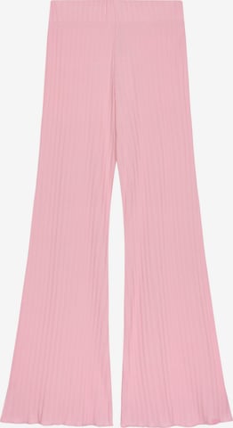 OH APRILFlared/zvonoliki kroj Hlače 'Eira' - roza boja: prednji dio